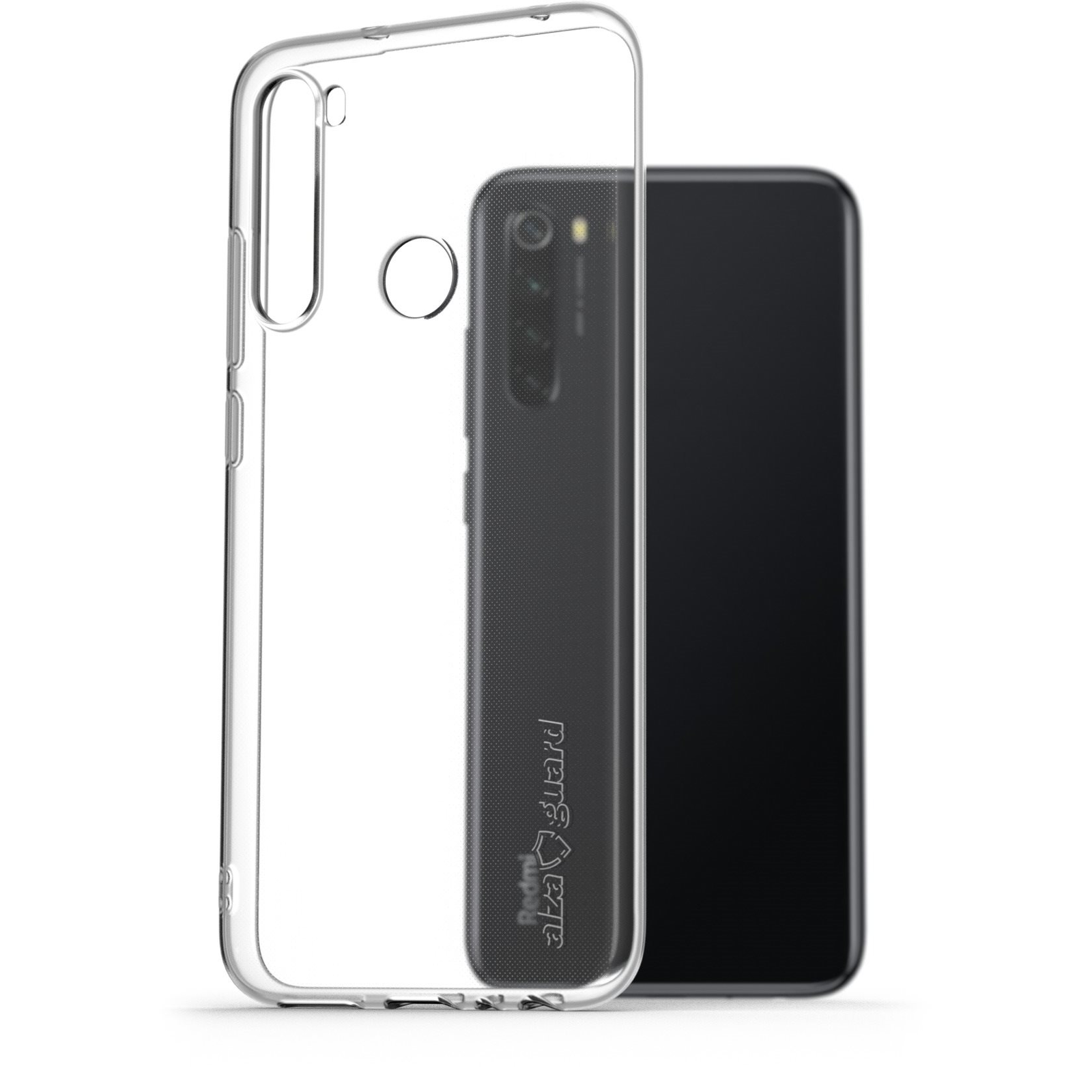 AlzaGuard Crystal Clear TPU case Xiaomi Redmi Note 8 tok (AGD-PCT0127Z)