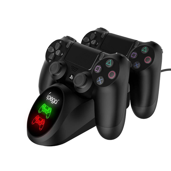 iPega PG-9180 Sony PS4 DualShock 4 kontroller töltő állomás fekete