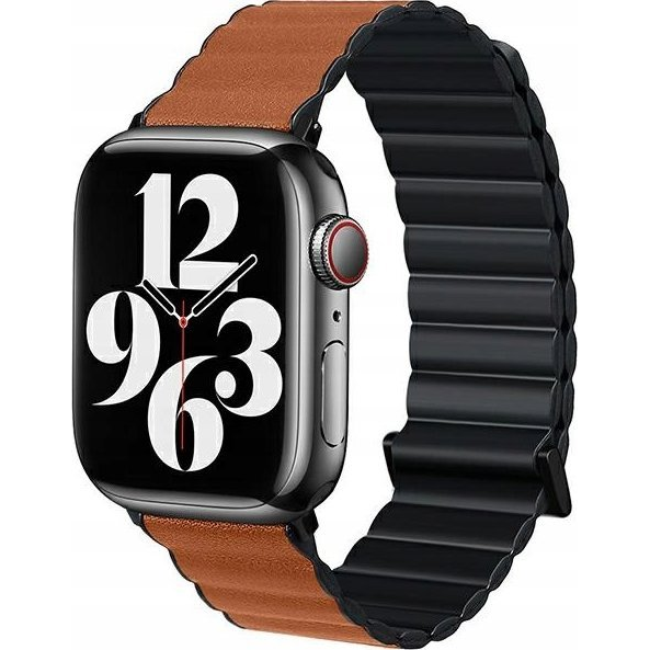 BELINE PAS ZA APPLE WATCH MAGNETIC PRO 38/40/41MM ČRNO/RJAVA ETUI