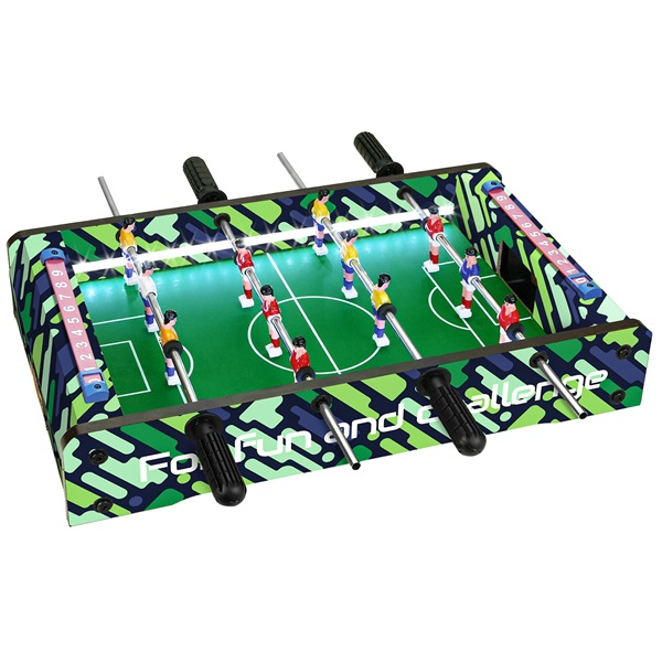 FroggieX X-Mini Football LED megvilágítású csocsó játékasztal (FX-TS-MFB-LED)