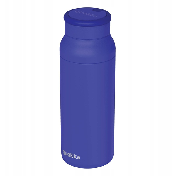 Quokka Echo - Butelka ze stali nierdzewnej 690 ml z silikonowym uchwytem (Dusk Blue)