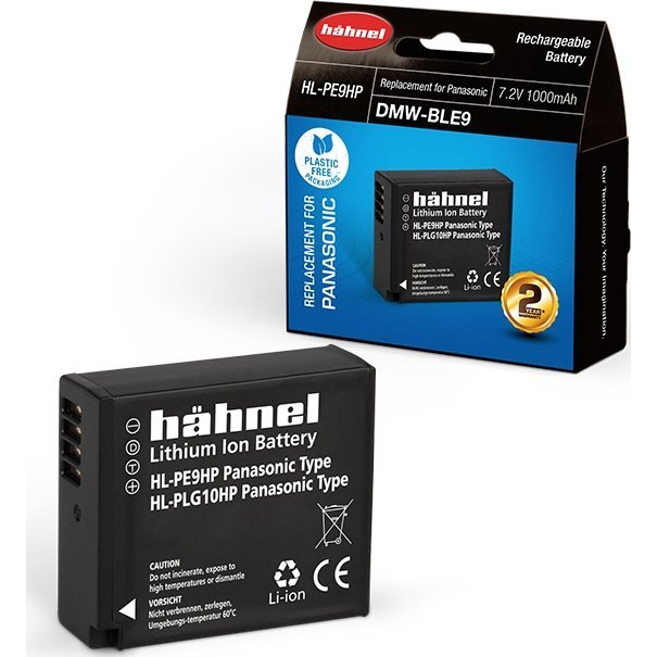 HAHNEL HL-PE9HP akkumulátor (Panasonic DMW-BLE9 1000 mAh) (1000 162.0)