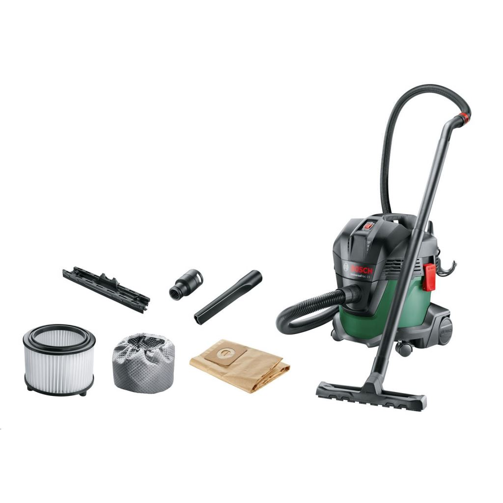 Bosch UniversalVac 15 Fekete, Zöld 15 L 1000 W (06033D1100_)