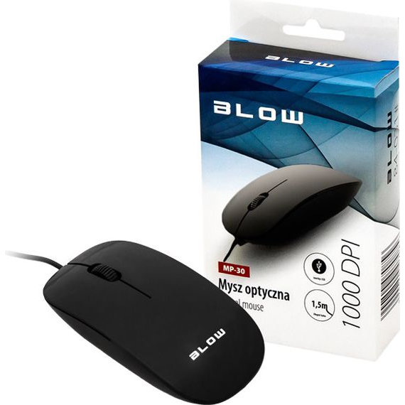 Blow MP-30 optikai egér USB fekete (84-032#)