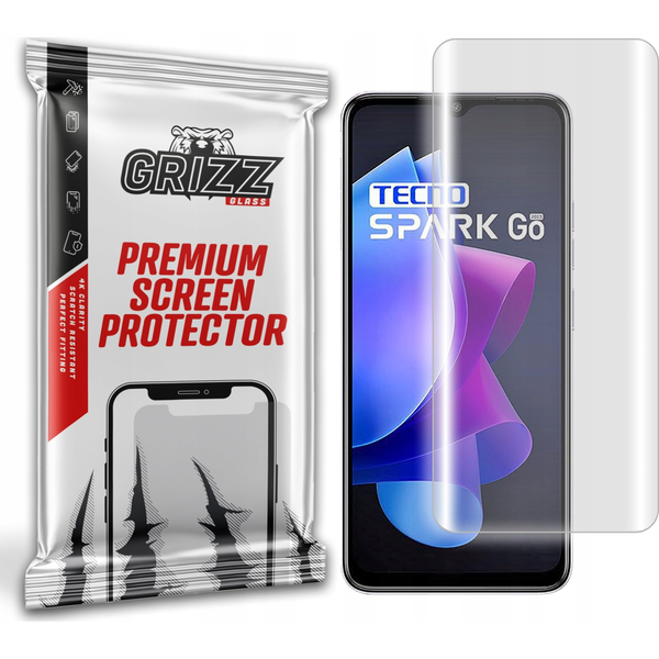  GrizzGlass Folia hydrożelowa GrizzGlass Hydrofilm do Tecno Spark Go 2023