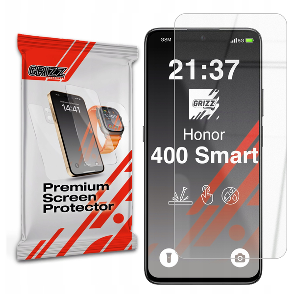 Szkło hybrydowe GrizzGlass HybridGlass do Honor 400 Smart