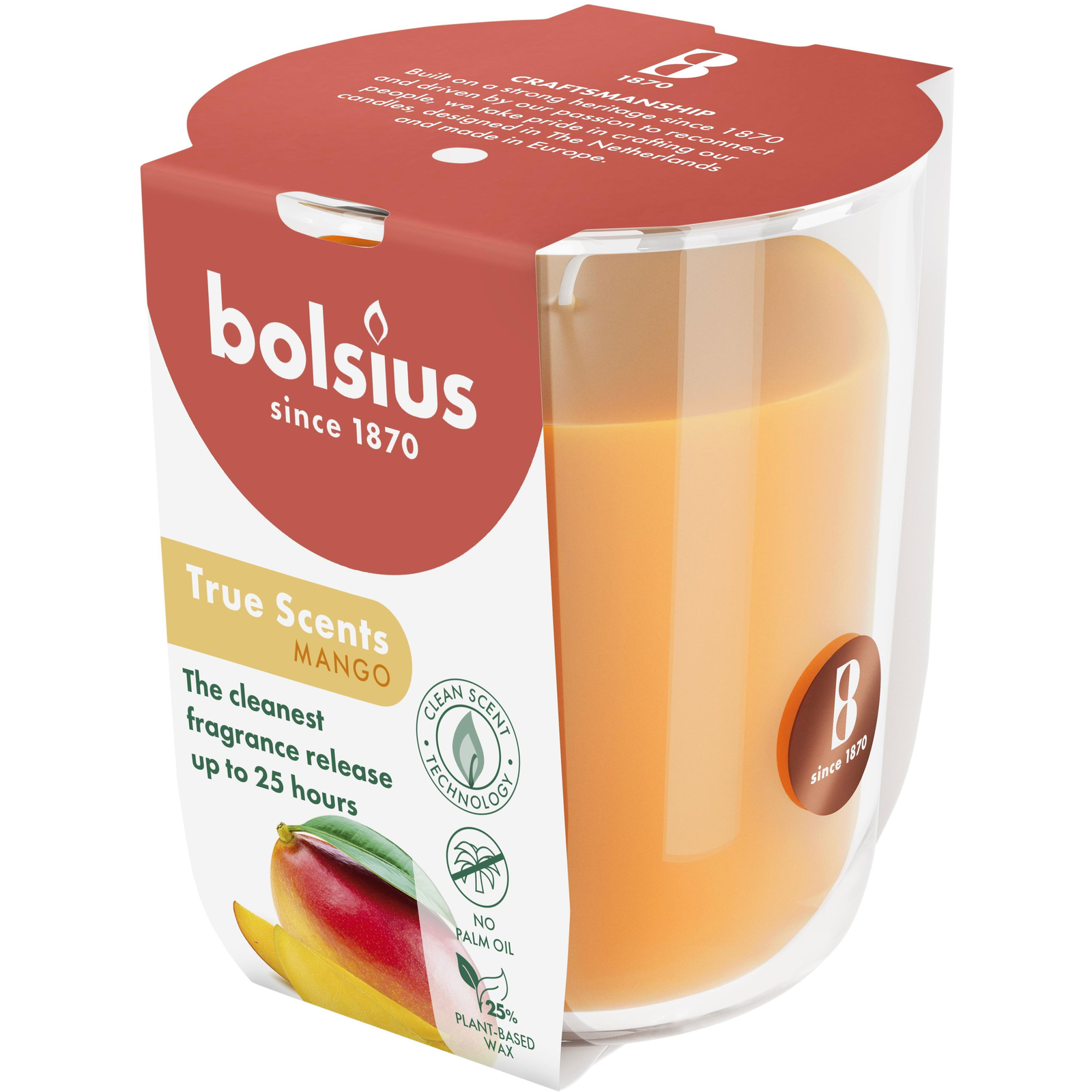 BOLSIUS Mango 25 óra (8717847188489)