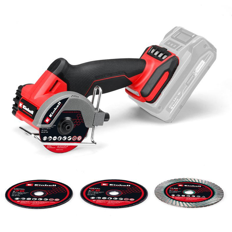 EINHELL Professzionális vágó/csiszoló AKU TP-CO 18/76-C Li Brushless - Solo, 4432000 (AKKU nélkül) (4432000)