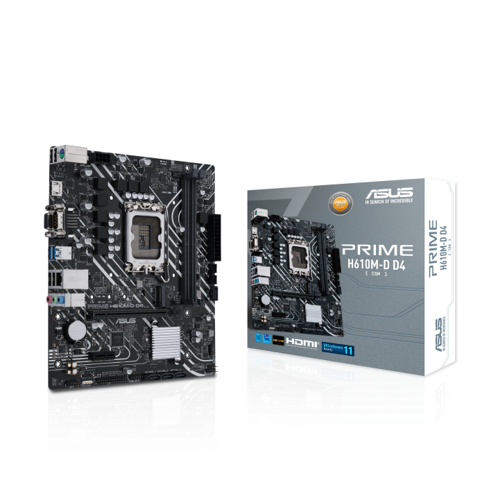 ASUS PRIME H610M-E D4-CSM (PRIME H610M-E D4-CSM)