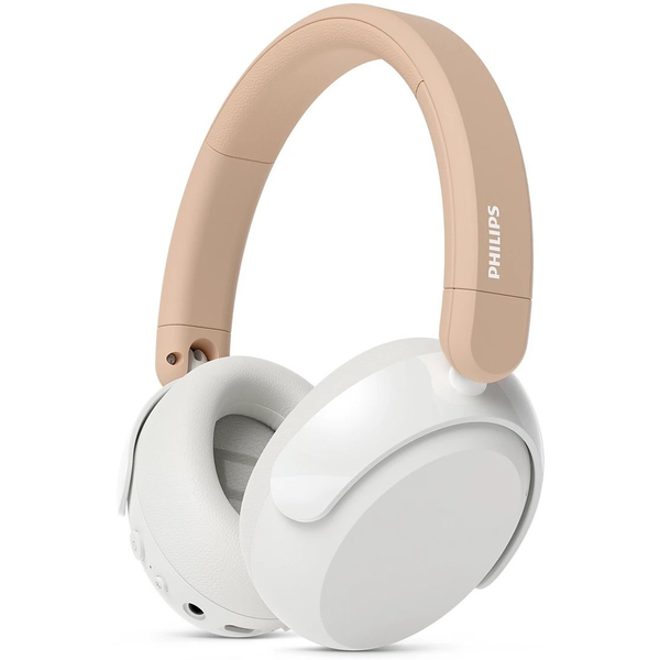 Philips 5000 series TAK5500AL/00 hoofdtelefoon/headset Bedraad en draadloos Hoofdband Oproepen/muziek Bluetooth Amber, Wit