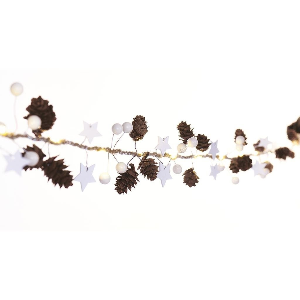 LAALU LED fényfüzér - díszítéssel, 1,7 m (LAU-1743)