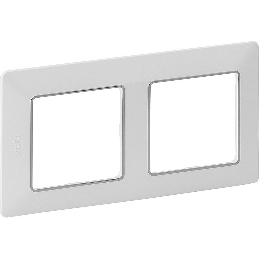 Legrand 754032 Valena Life fehérkróm 2-es keret (754032)