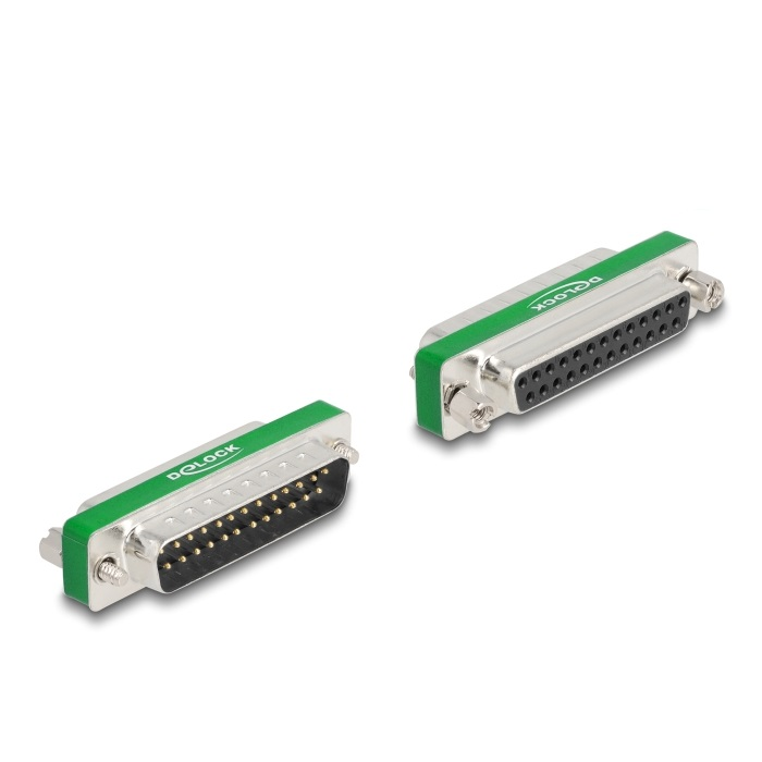 Delock RF/EMI interferencia elnyomó szűrő D-Sub 25 tűs apa anya aluláteresztő szűrő képességgel (66479) (66479)