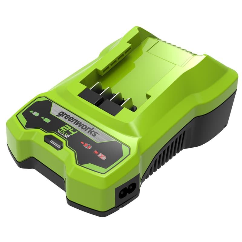 Greenworks G24C 24v gen 2 akkumulátor töltő (2932407-GW) (2932407-GW)