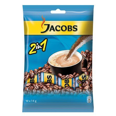 Jacobs 2in1 instant kávé stick 10x14g (7040564/46126200)