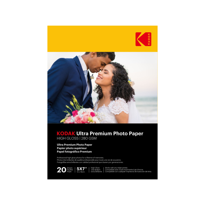 Kodak 13x18 Ultra Premium High Gloss Fotópapír (20 db/csomag) (9891175)