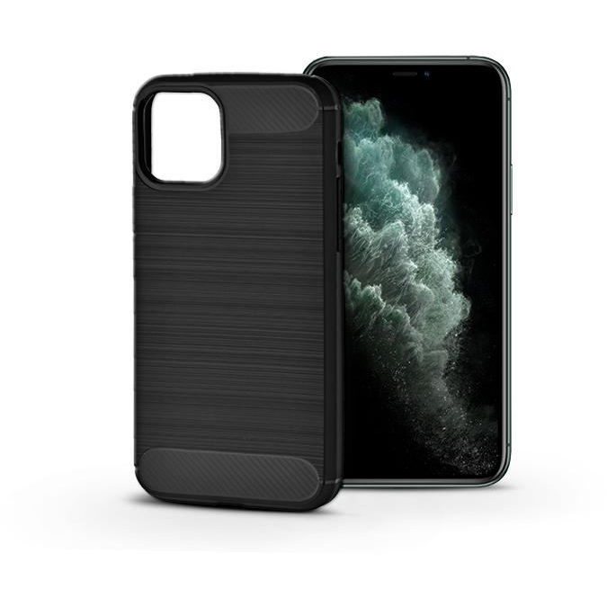 Haffner Carbon Apple iPhone 11 Pro szilikon tok fekete (PT-5238) (PT-5238)