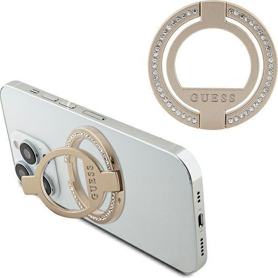 Guess Magsafe Ring Allvány Gumrsaldgd Arany/Arany Strassz