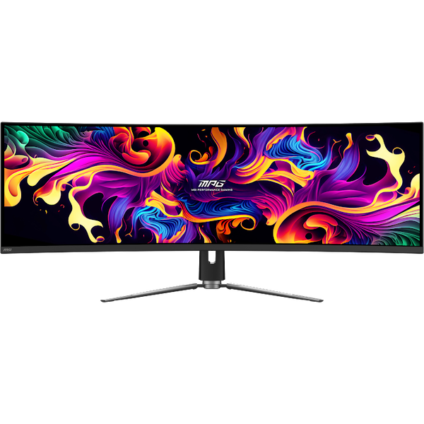 MSI MPG 491CQP QD-OLED computerskærm 124,5 cm (49") 5120 x 1440 pixel DQHD QDOLED Sort