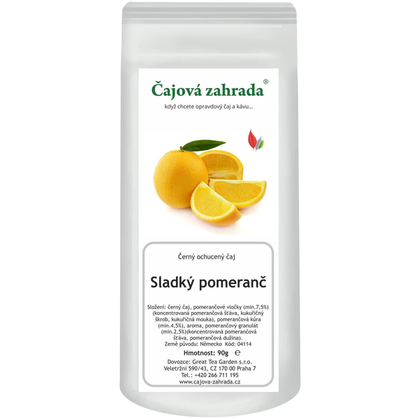 Tea Garden Sweet Orange - black flavored tea, 90g