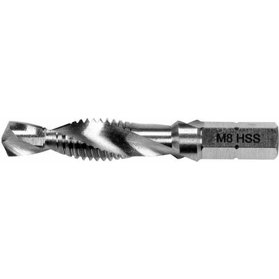 YATO Kombinált gépi fúró-menetfúró M8 bitbefogású