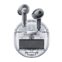 Soundpeats Air TP TWS Bluetooth Fülhallgató Headset - Átlátszó/Fehér