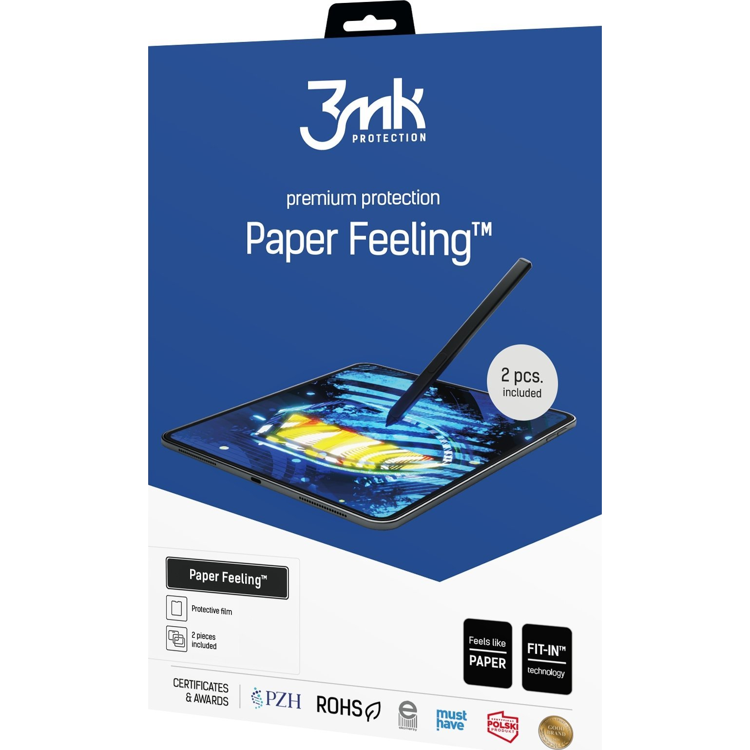 3mk Paper Feeling védőfólia rajzoláshoz Samsung Galaxy Tab S9 FE (5903108551670)