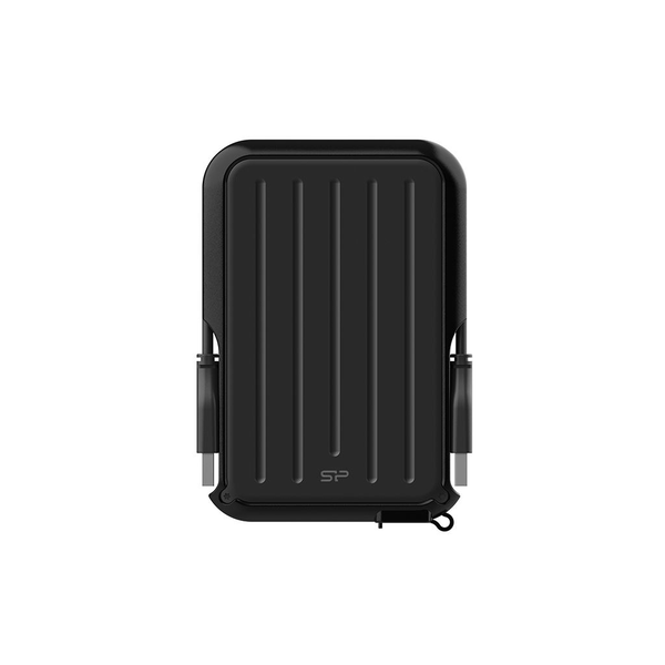 Silicon Power SP050TBPHD66LS3K Armor A66 portable HDD, 5 TB, USB3.2 Gen 1, Black