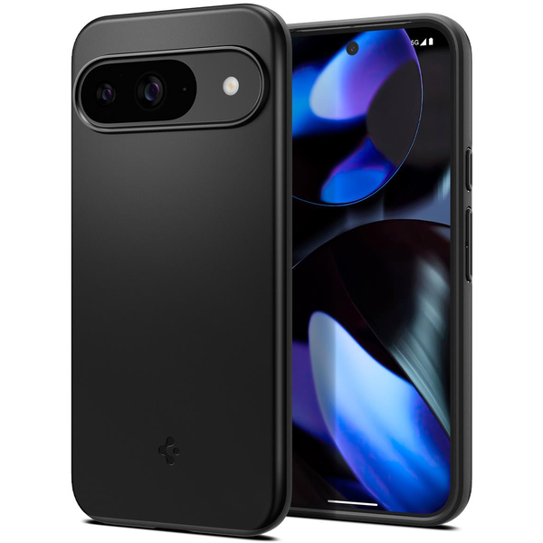 Spigen Thin Fit Black Google Pixel 9 Pro/Pixel 9 tok