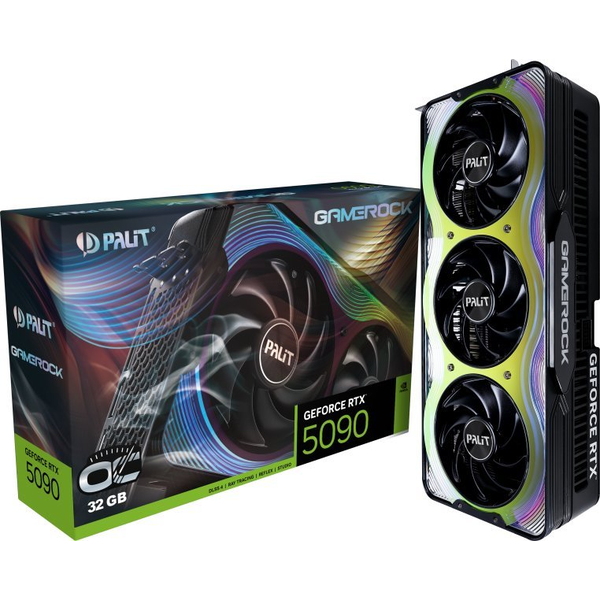 Palit GeForce RTX 5090 32GB GDDR7 GameRock OC Videókártya