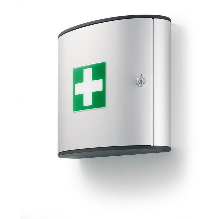 DURABLE Verbandskasten First Aid Set M DIN13164 silber (197123) (197123)