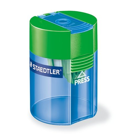 Staedtler egylyukú hegyező - Vegyes színek (511 006)