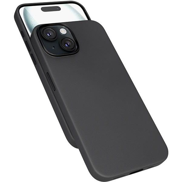 Epico Mag+ iPhone 15 fekete bőr tok (81110131300001)