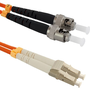  Qoltec Optic Patchcord LC/UPC - ST/UPC MM 50/125 OM2 1m (54071)