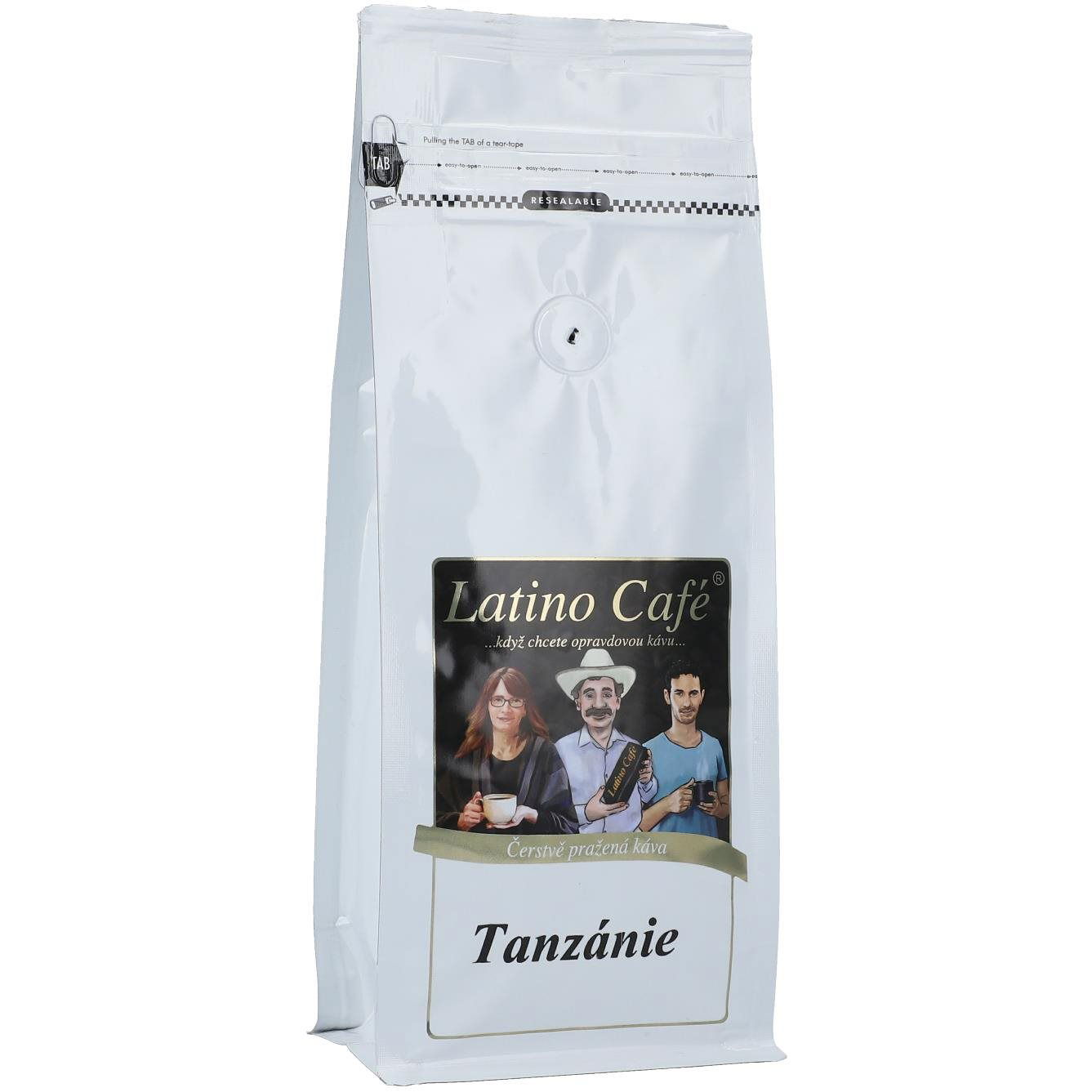 Latino Café Coffee Tanzania, ground 1kg (00074M)