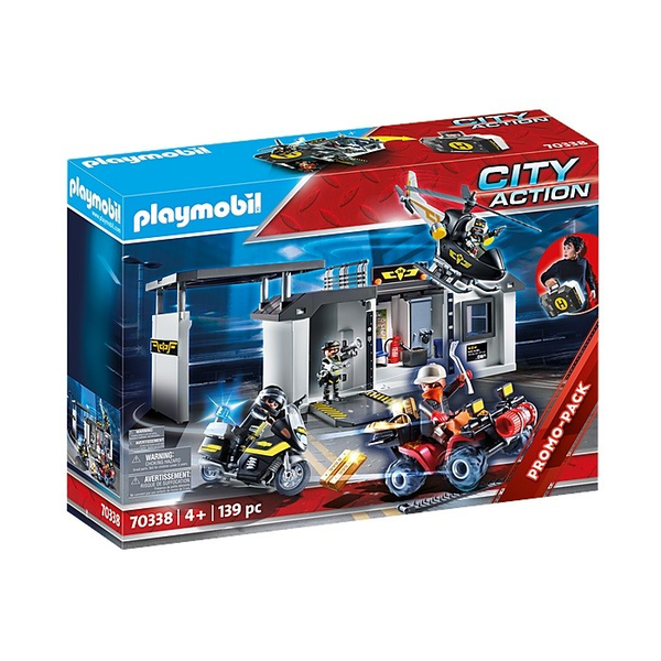 Playmobil City Action, Tactical Police Unit - Мобилен комплект звеното на екипа на Swat