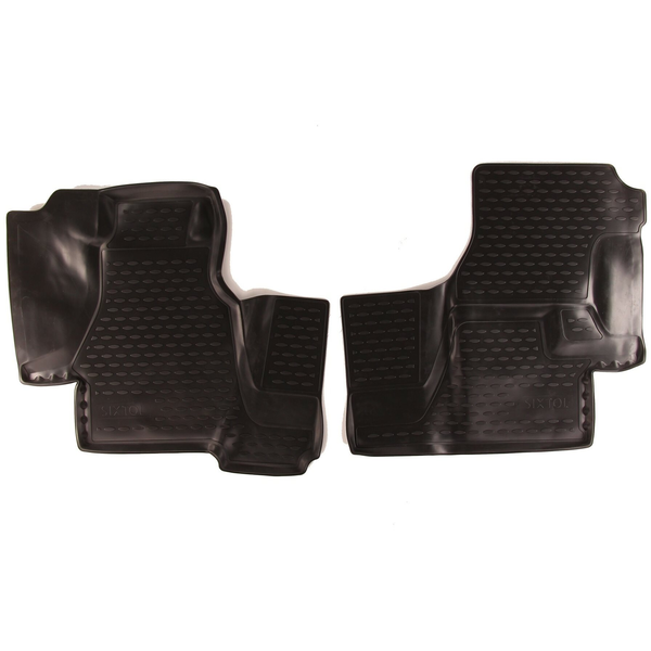 SIXTOL 3D Rubber Mats for MERCEDES-BENZ Sprinter Classic (W909), 2000-2006, 2013->, 2pcs
