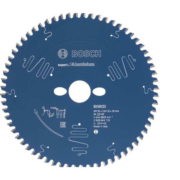Bosch 2608644112 Expert for Aluminium 254 mm Körfűrészlap (2608644112)