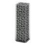 gabion kosár fedéllel horganyzott drótból 100 x 30 x 30 cm 