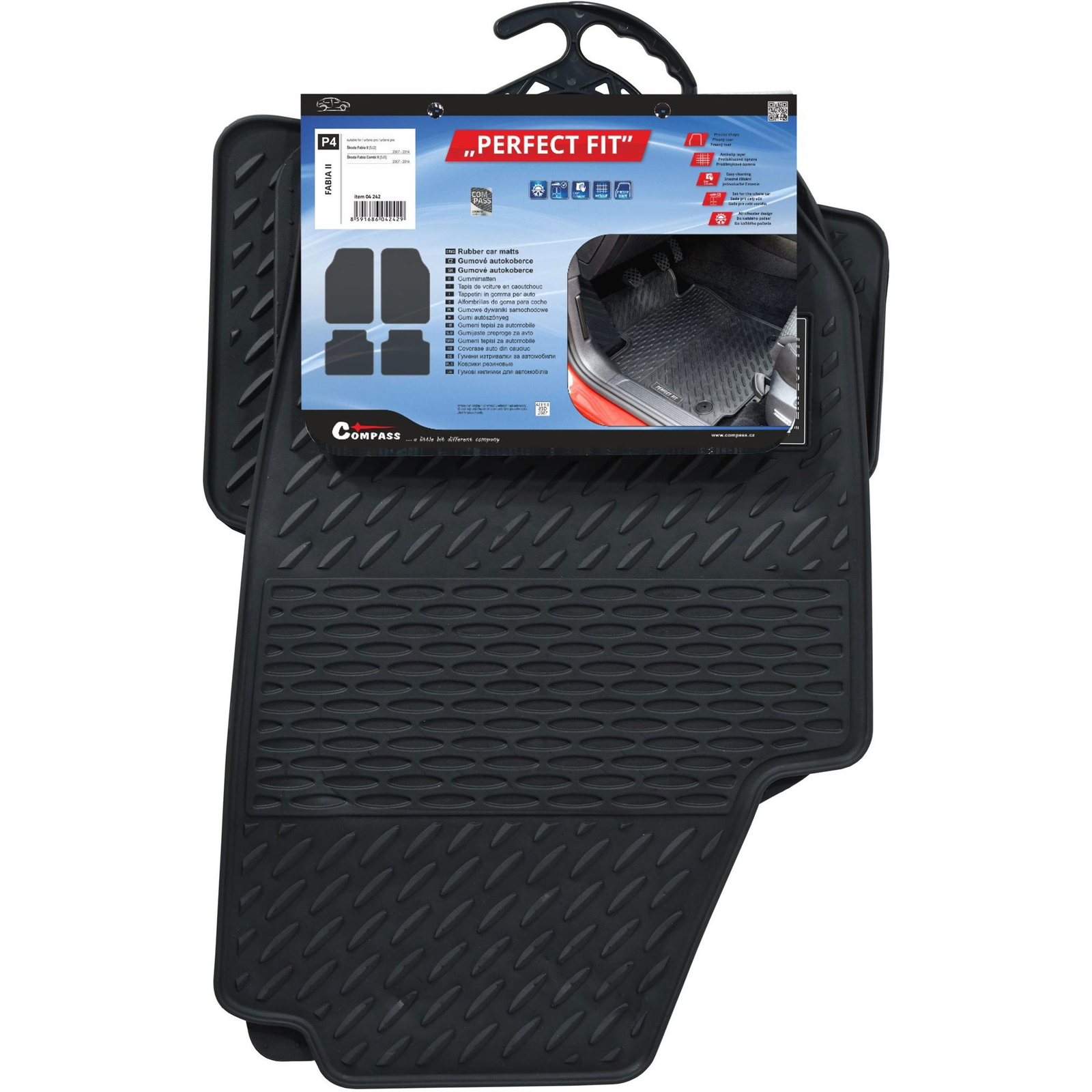 Compass PERFECT FIT 4db-os szett FABIA II (8591686042429)