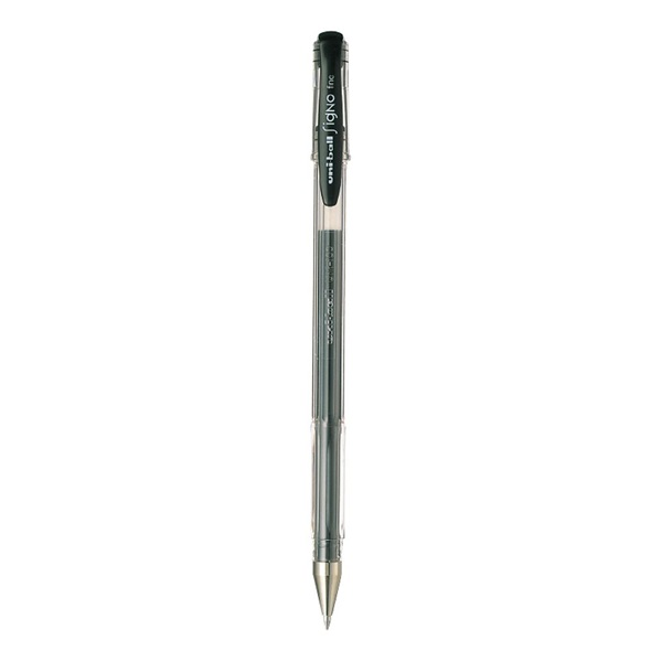 Uni UM-100 Signo 0,5mm fekete zselésirón (2UUM100F)