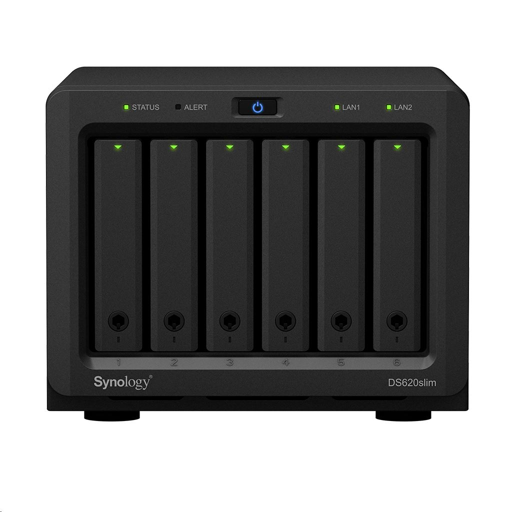 Synology DS620slim Hálózati adattároló (NAS) (DS620slim)