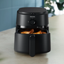 Philips Airfryer 1000 L NA120/00 AirFryer Forrólevegős sütő 4,2L 1300 Watt - Fekete