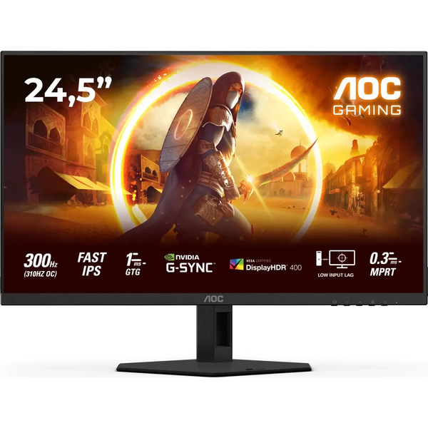 AOC G4 25G4SRE компютърен монитор 62,2 см (24.5") 1920 x 1080 пиксела Full HD LED Черен, Червен