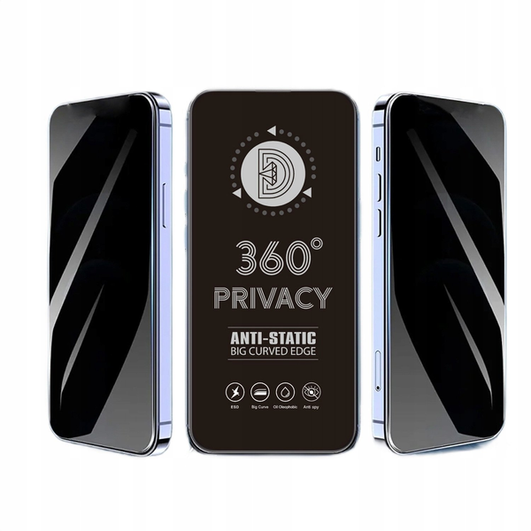Szkło hartowane Privacy 360 do iPhone 14 Pro Max