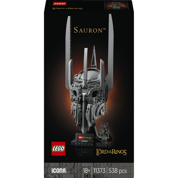 LEGO ICONICS THE LORD OF THE RINGS SAURON'S HELMET 11373
