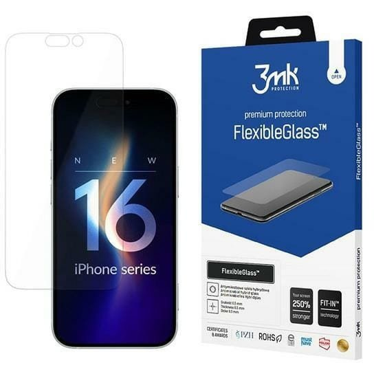 Hybridné sklo 3MK pre Apple iPhone 16 Pro 1 ks