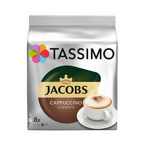 TASSIMO Jacobs Cappuccino Classico Kapszula