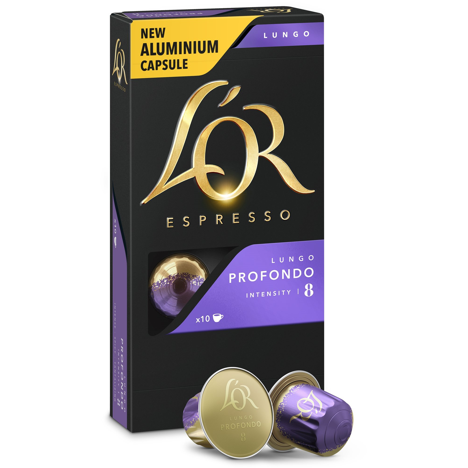 L'OR Lungo Profondo 10db, alumínium csomagolás (4028717)