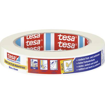Tesa PREMIUM (04306-00042-02) Krepp szalag krepp® Bézs (H x Sz) 50 m x 19 mm 1 db (04306-00042-02)